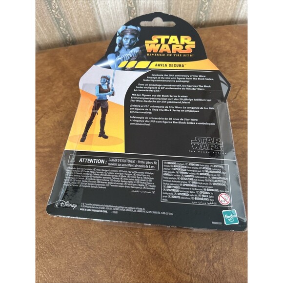 Star Wars Black Series Aayla Secura Revenge of the Sith 20th Anniversary - Picture 7 of 9